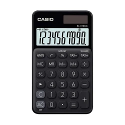 Casio pocket calculator SL-310UC - Flight time calculation, 10 digits, solar/battery