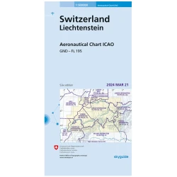 ICAO Karte Schweiz Ausgabe: März 2024