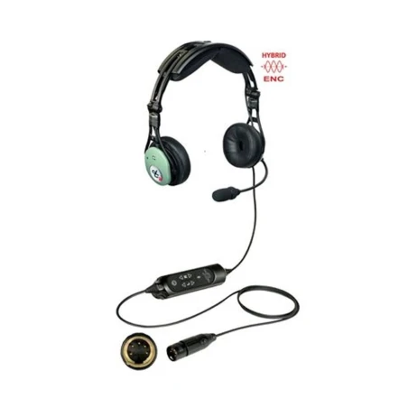 David Clark PRO-X2 Hybrid ENC Headset - active, XLR-5 connector (5-pin), model 43105G-07