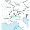 Switzerland - Rogers Data VFR Map, 1:500,000, Laminated, Folded, 2025