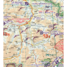 Switzerland - Rogers Data VFR Map, 1:500,000, Laminated, Folded, 2025