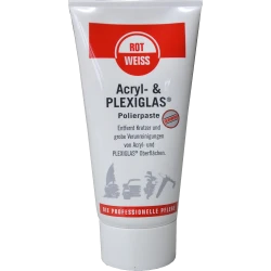 ROTWEISS - Acryl- & Plexiglas-Polierpaste, 150 ml Tube