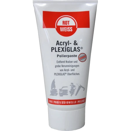 ROTWEISS - Acryl- & Plexiglas-Polierpaste, 150 ml Tube