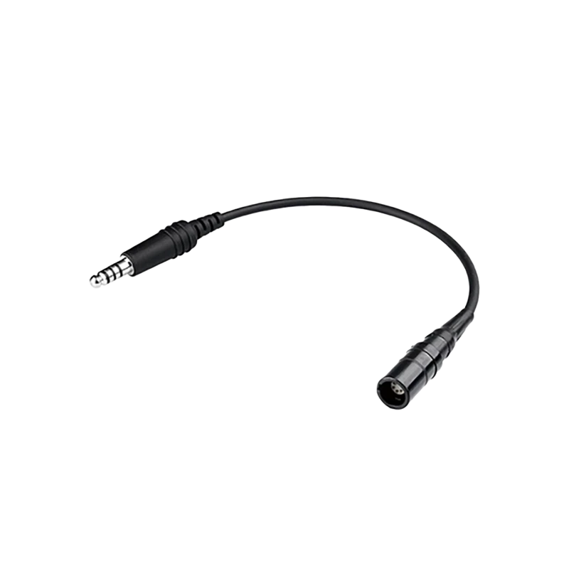 Headset Adaptor Cable - 6-Pin LEMO (female) to U/174 (Helicopter, male)