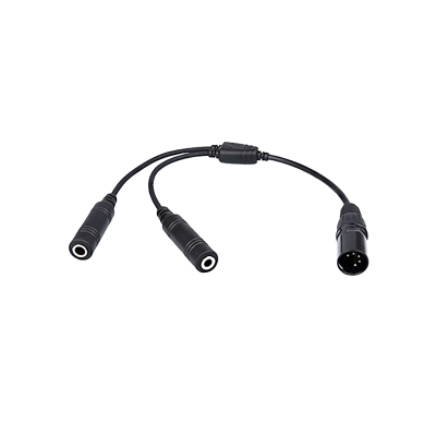 Headset-Adapter - PJ-Stecker (GA) auf XLR-5 Stecker