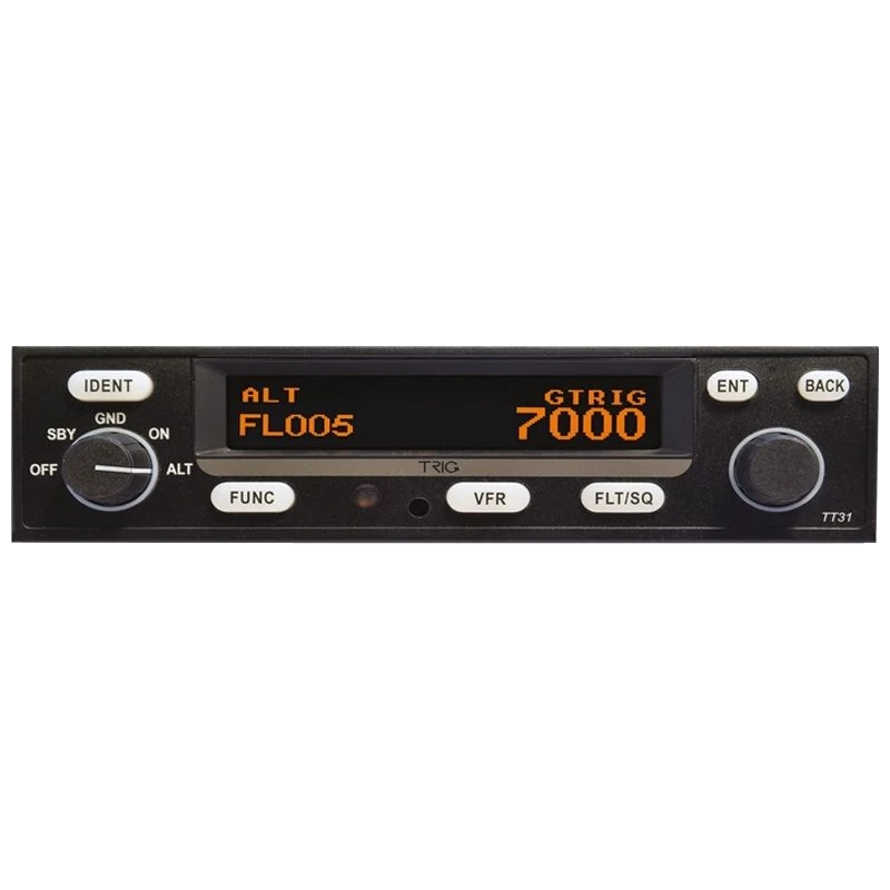 TRIG Transponder TT31 (unit only) - Class 1, Mode S, 1090ES ADS-B Out, VFR/IFR Certification
