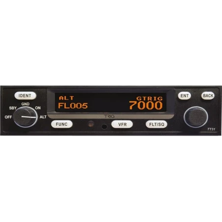 TRIG Transponder TT31 (unit only) - Class 1, Mode S, 1090ES ADS-B Out, VFR/IFR Certification