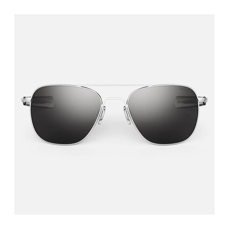 Aviator - Matte Chrome & American Gray