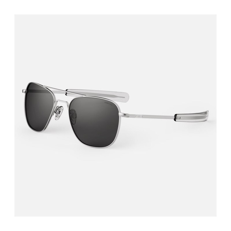 Aviator - Matte Chrome & American Gray