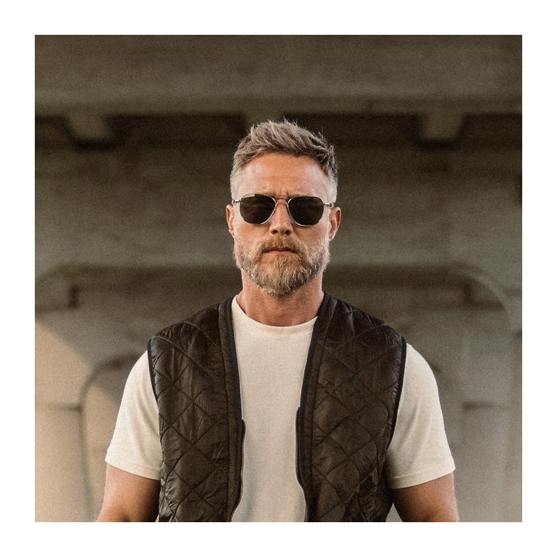 Aviator - Gunmetal & American Gray