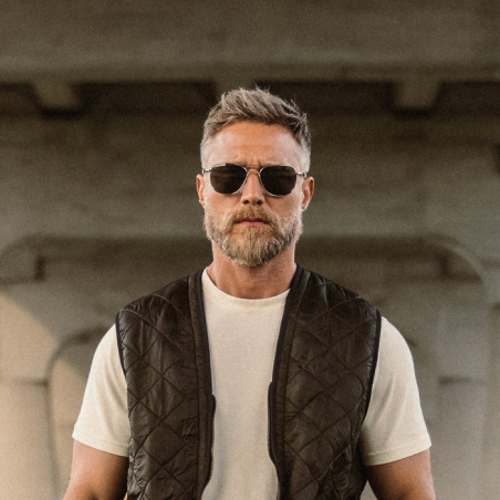 Aviator - Gunmetal & American Gray