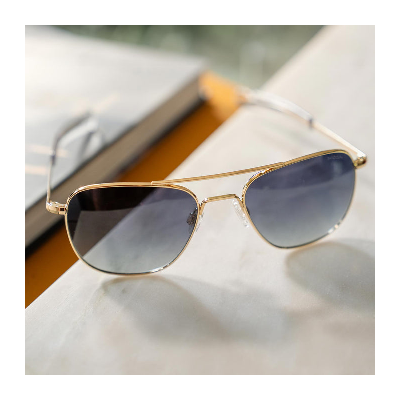 Aviator - 23k Gold & Slate