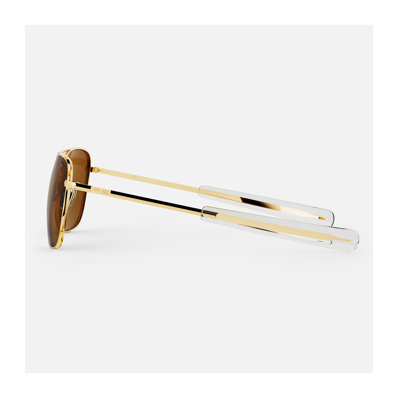 Aviator - 23k Gold & American Tan