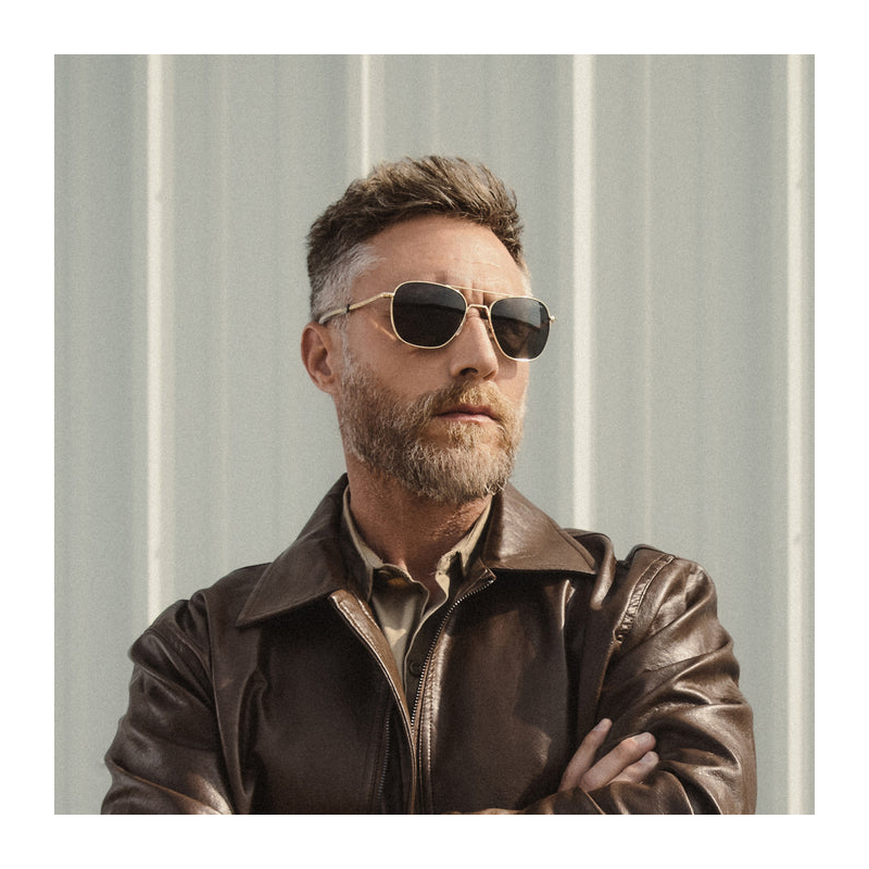 Aviator - 23k Gold & American Gray