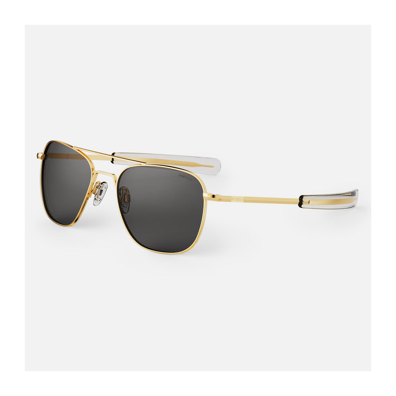 Aviator - 23k Gold & American Gray