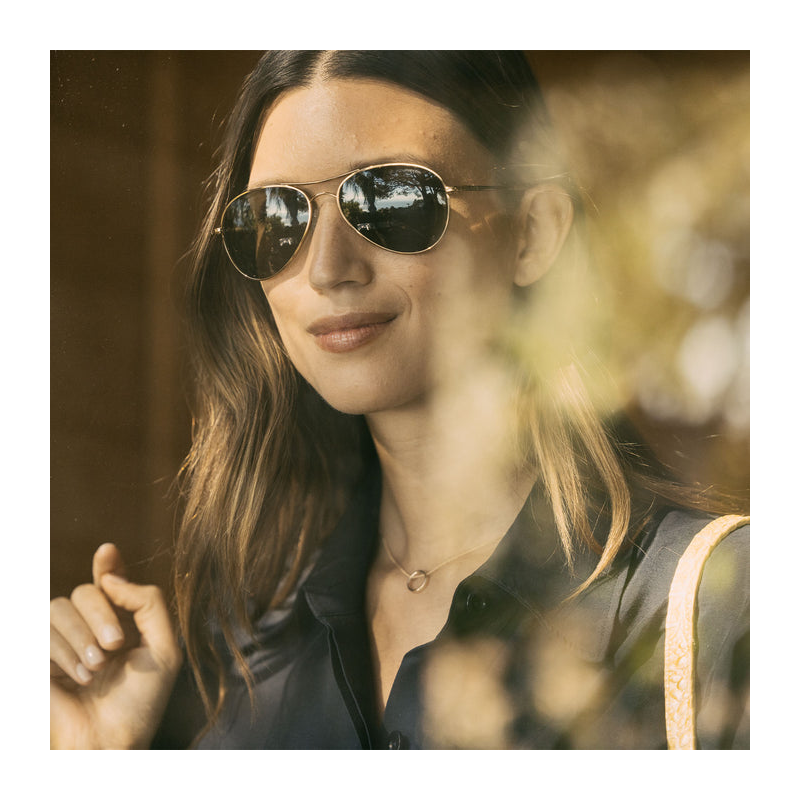 Amelia - 22k Chocolate Gold & Northern Lights