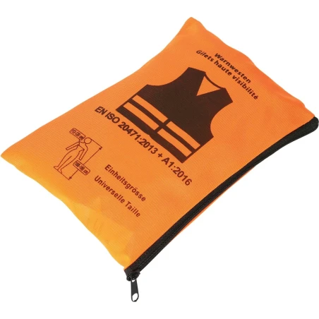 Waistcoat yellow/orange
