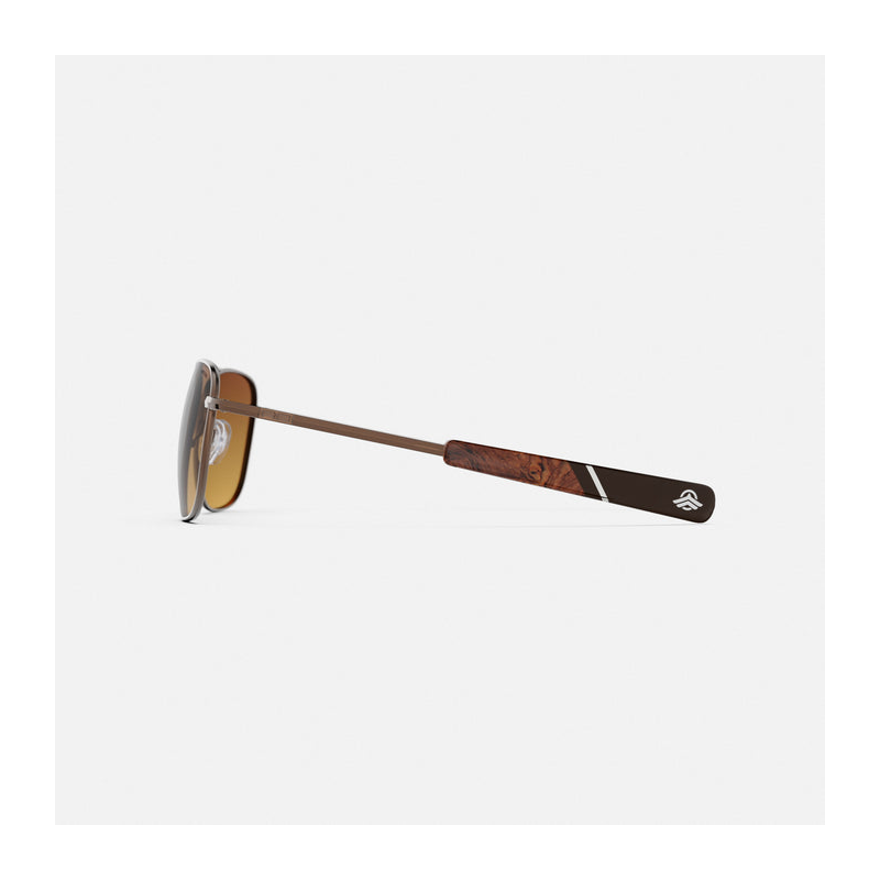 Aviator - 22k Chocolate Gold & Cape Sand