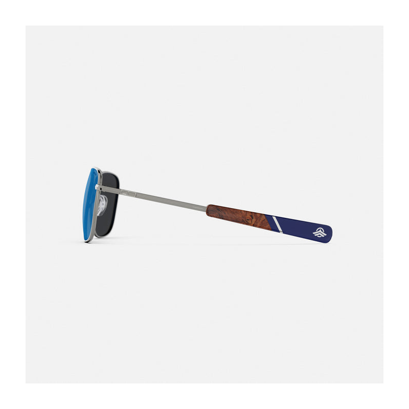 Aviator - Gunmetal & Atlantic Blue