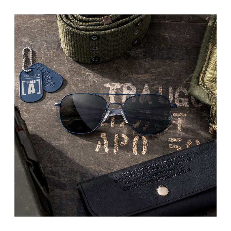 Class A Aviator - Navy & American Gray