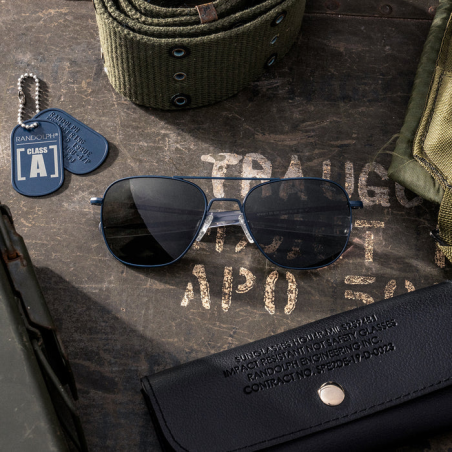 Class A Aviator - Navy & American Gray
