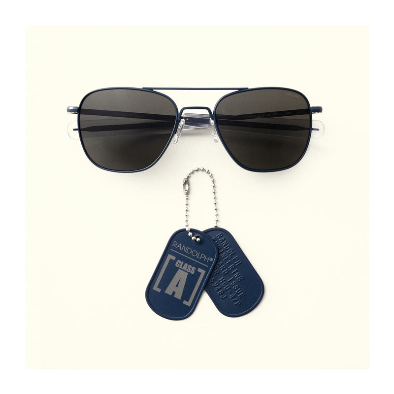 Class A Aviator - Navy & American Gray