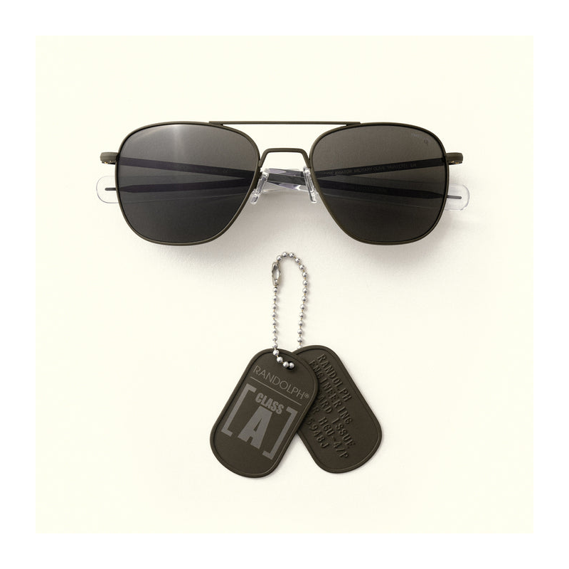 Class A Aviator - Military Olive & American Gray
