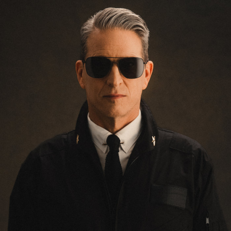 Class A Aviator - Midnight Force & American Gray