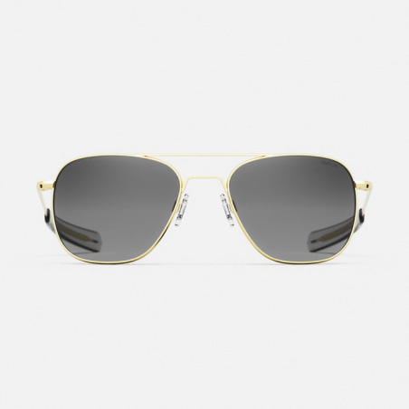 Aviator - 23k Gold & Coastal Gray