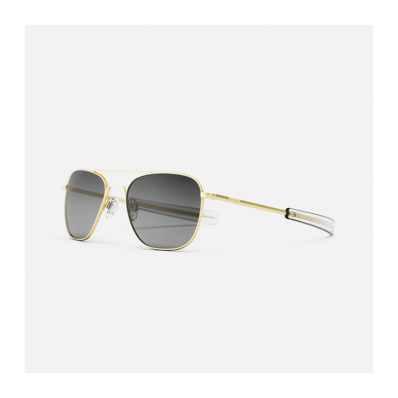 Aviator - 23k Gold & Coastal Gray