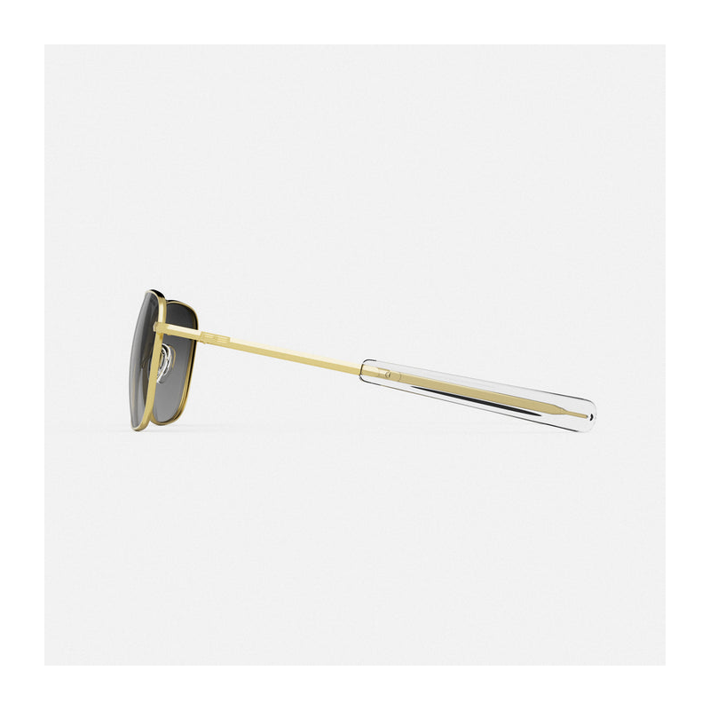 Aviator - 23k Gold & Coastal Gray