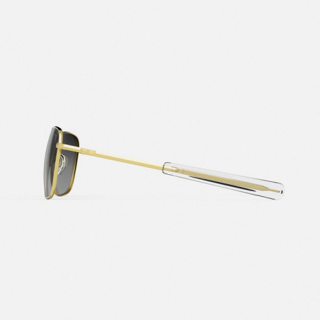 Aviator - 23k Gold & Coastal Gray