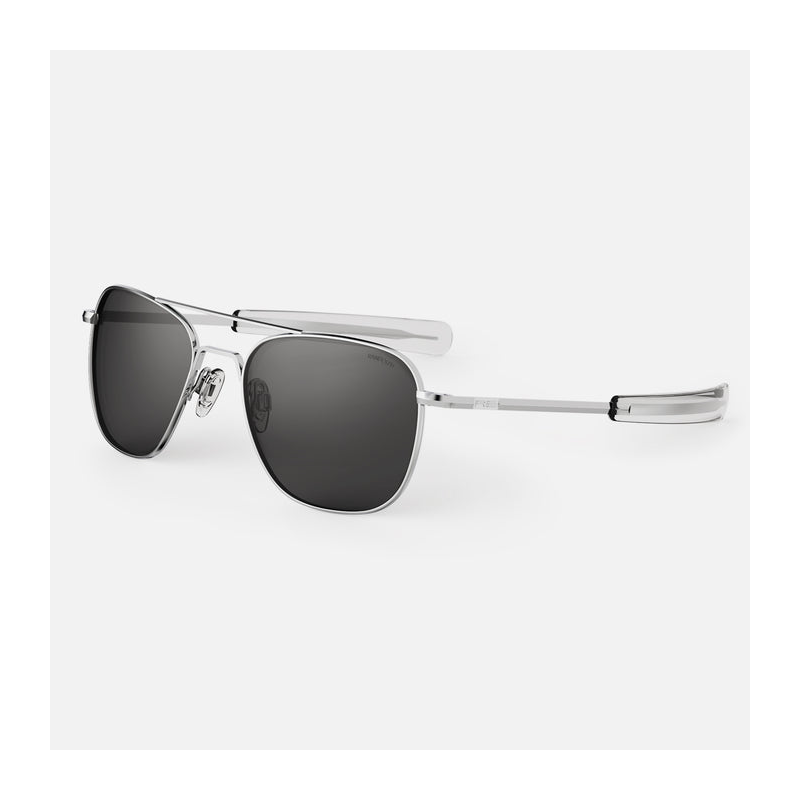 Aviator - Bright Chrome & American Gray