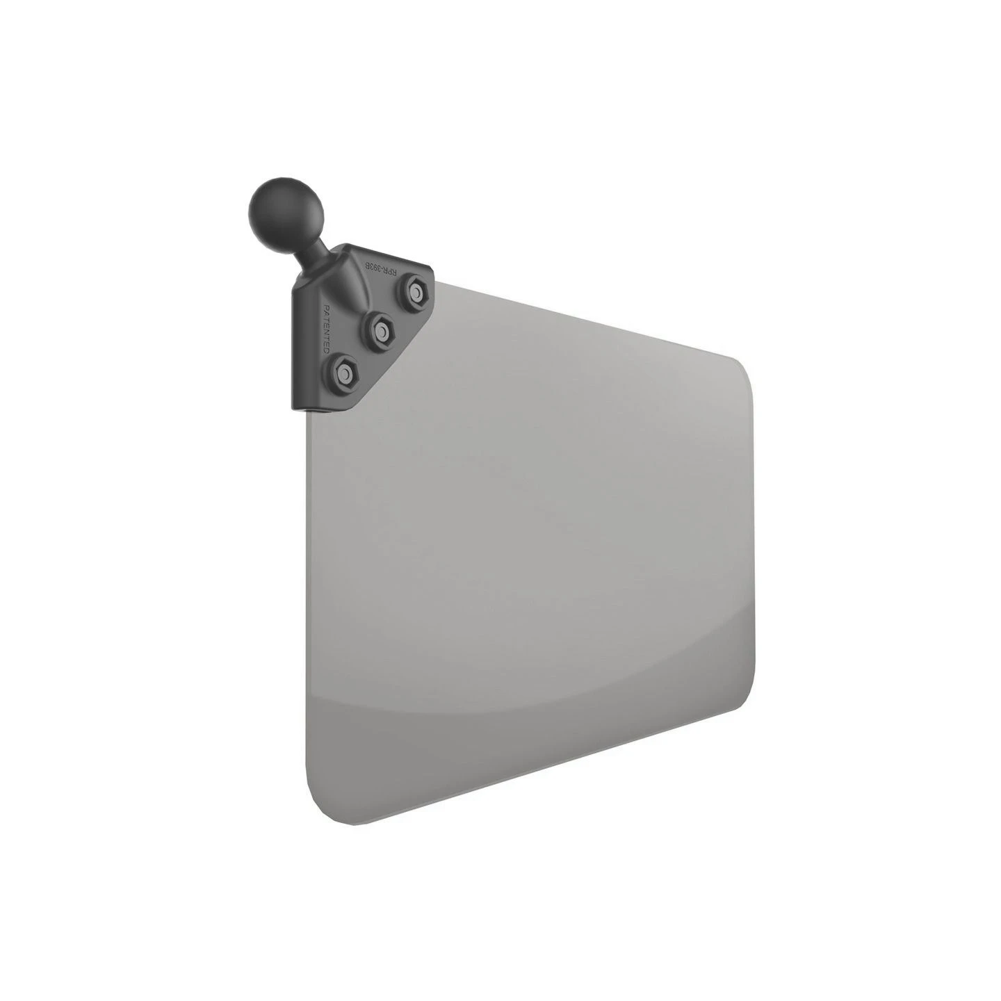 RAM Mounts Sun Visor with B-Ball (1 inch) - dark grey approx. 200 x 330 mm