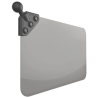 RAM Mounts Sun Visor with B-Ball (1 inch) - dark grey approx. 200 x 330 mm