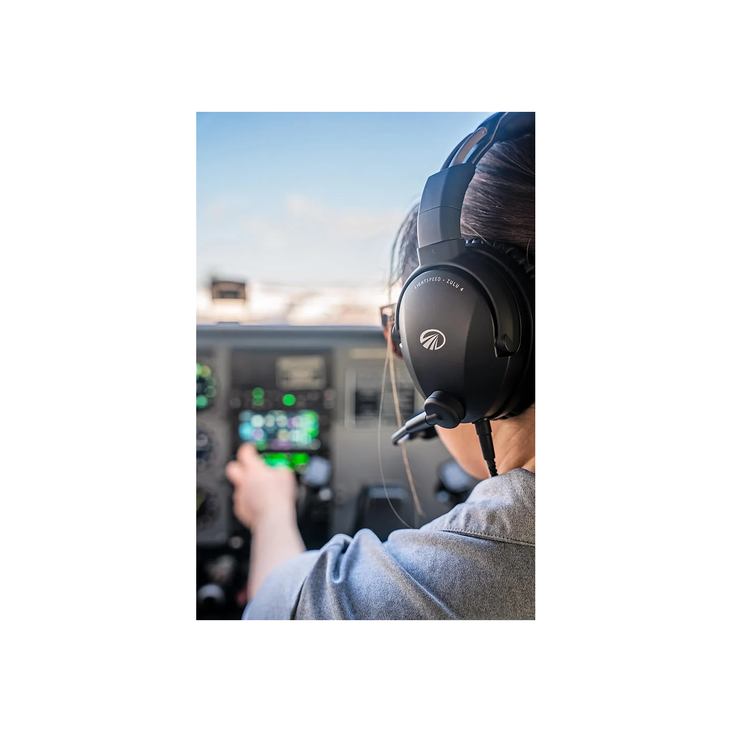 Lightspeed Zulu 4 ANR Headset, Dual-Bluetooth