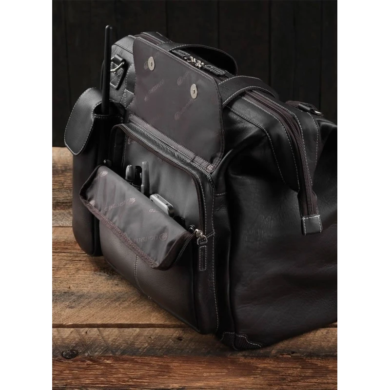 Lightspeed Adventure Flight Bag - The Gann, dark brown