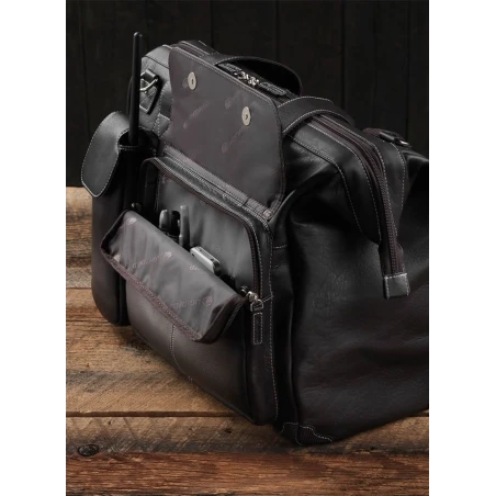 Lightspeed Adventure Flight Bag - The Gann, dark brown