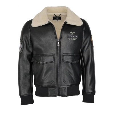 TOP GUN Fliegerjacke 20213035, schwarz, Medium
