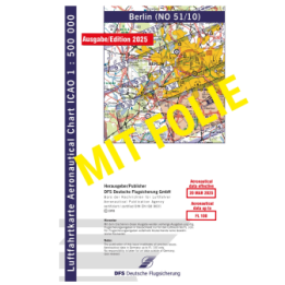 ICAO Germany with foil, Berlin, 2025, plano