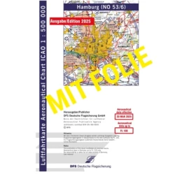 ICAO Germany with foil, Munich, 2025, folded
