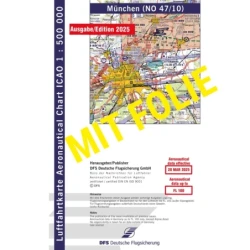 ICAO Germany with foil, Munich, 2025, folded