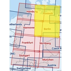 Rostock / Berlin - Composite ICAO chart 2025 with foil
