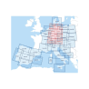 Stuttgart / Munich - Composite ICAO chart 2025 with foil