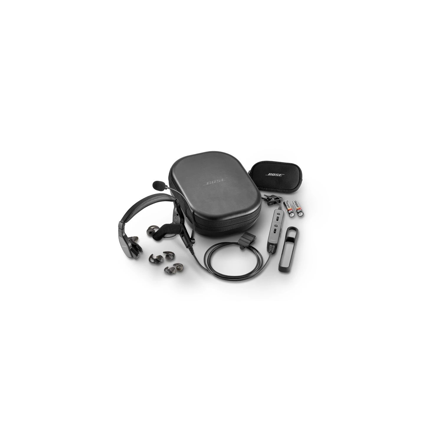 BOSE ProFlight Series 2 Aviation Headset - Twin Plugs, Straight Cord, Bluetooth