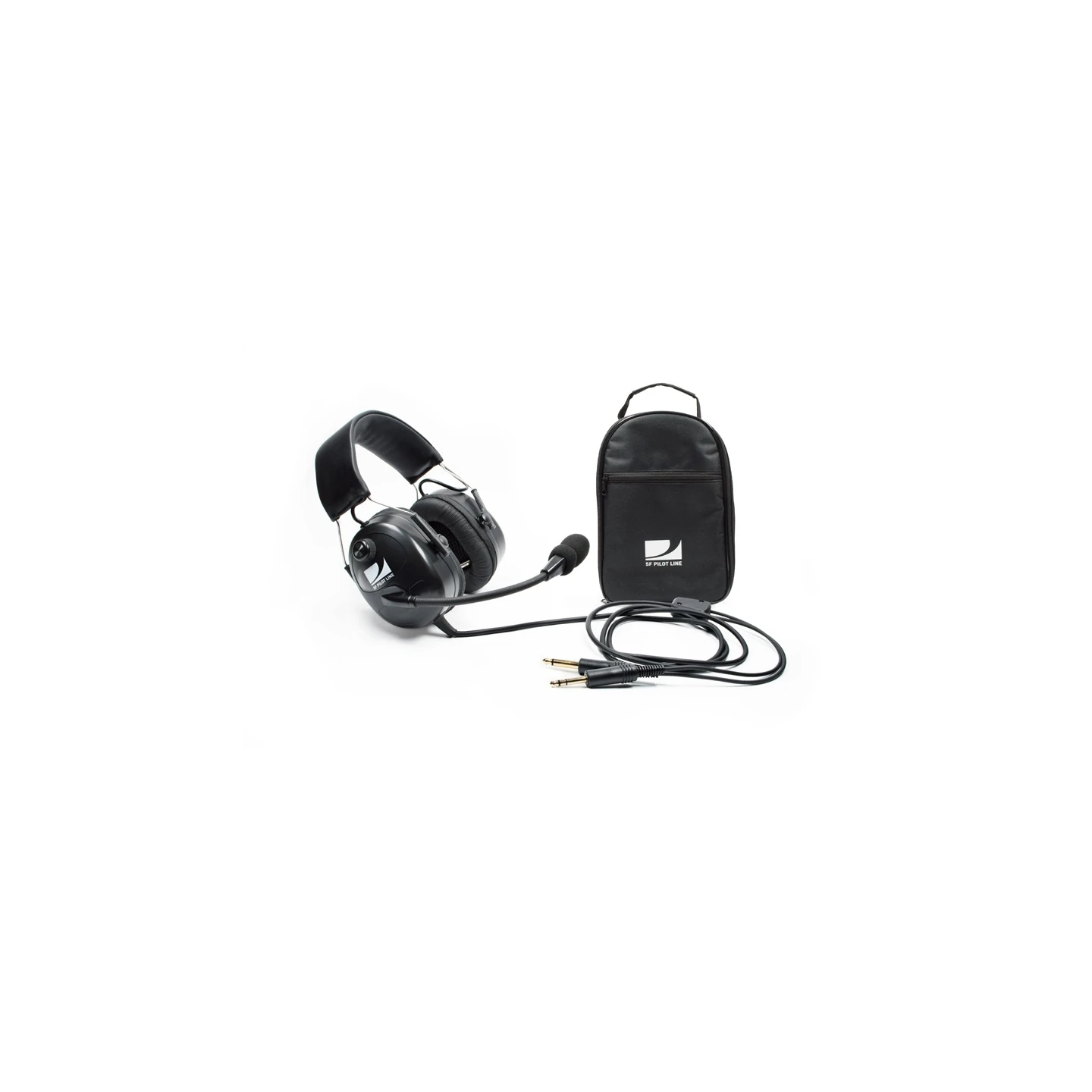 SF Pilot Line Headset SF300 - passive, Twin Plugs, Bag