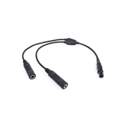 Headset Adapter - PJ Male (GA, w) to 6-Pin LEMO (m)