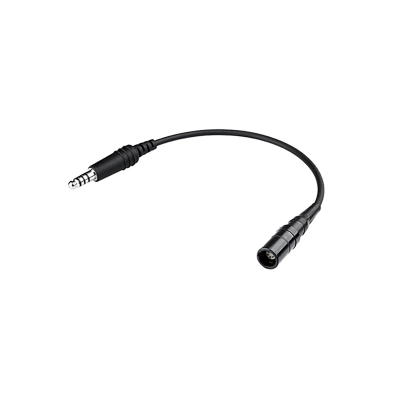 Headset-Adapter - 6-Pin LEMO (w) auf U/174 (Helikopter, m)