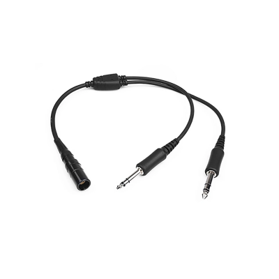 Headset-Adapter - 6-Pin LEMO (w) auf PJ-Stecker (GA, m)
