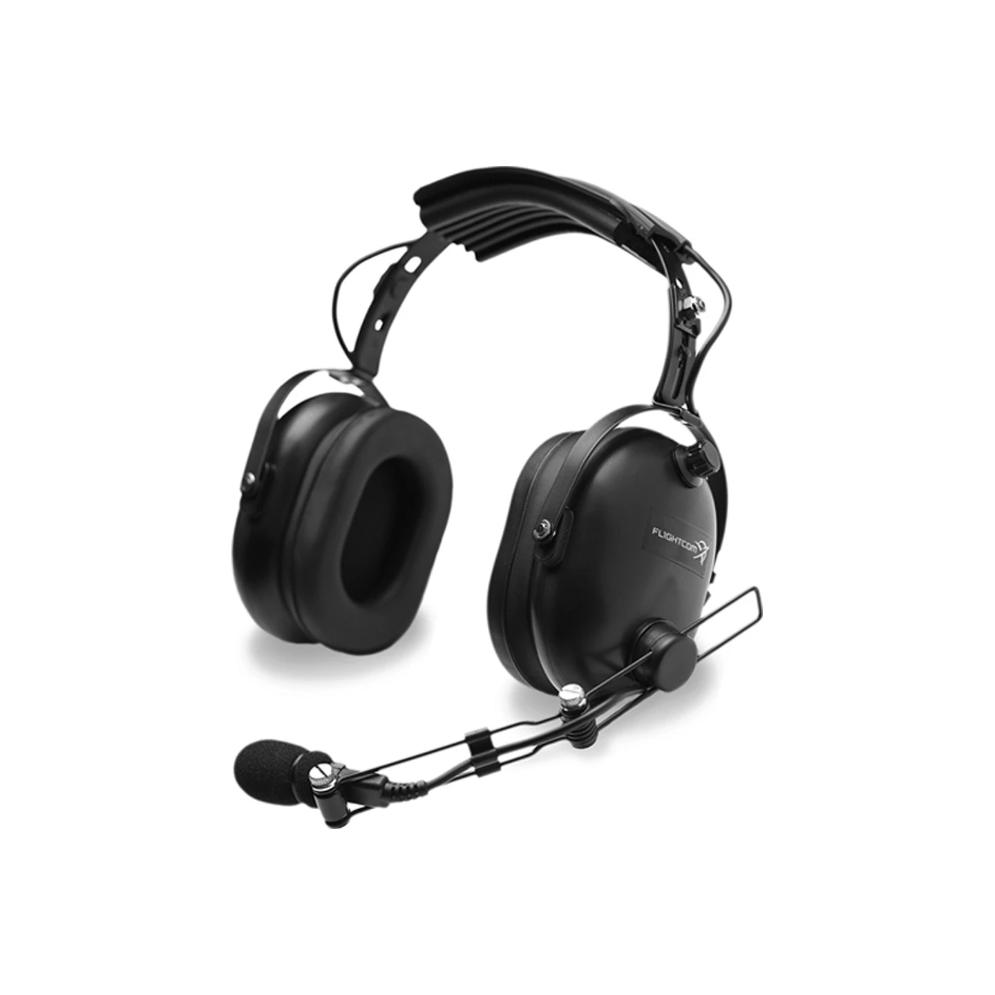 Flightcom 4DX Classic - passive Pilot Headset, Twin Plugs (GA)